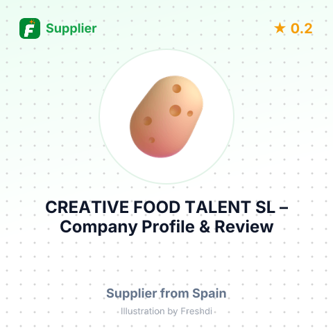 CREATIVE FOOD TALENT SL – summary card, no photo uploaded yet