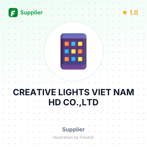 CREATIVE LIGHTS VIET NAM HD CO.,LTD – summary card, no photo uploaded yet