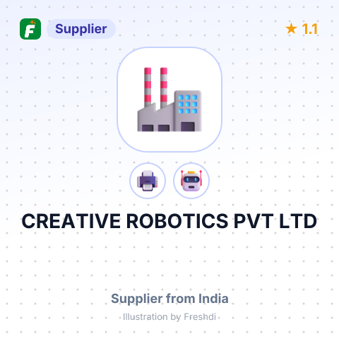 CREATIVE ROBOTICS PVT LTD – summary card, no photo uploaded yet