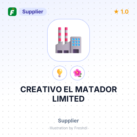 CREATIVO EL MATADOR LIMITED – summary card, no photo uploaded yet
