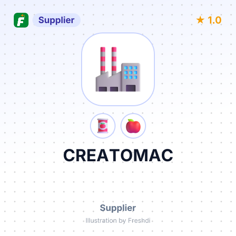 CREATOMAC – summary card, no photo uploaded yet