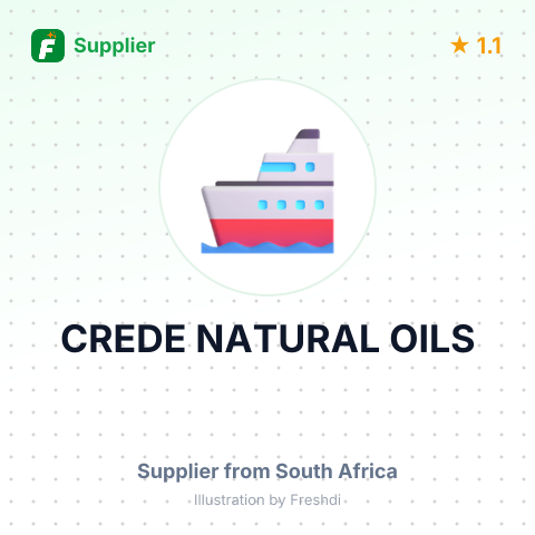 CREDE NATURAL OILS – summary card, no photo uploaded yet