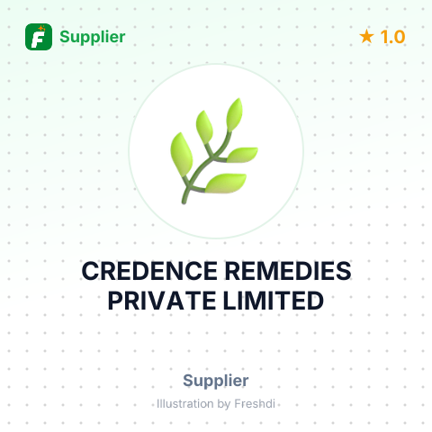 CREDENCE REMEDIES PRIVATE LIMITED – summary card, no photo uploaded yet