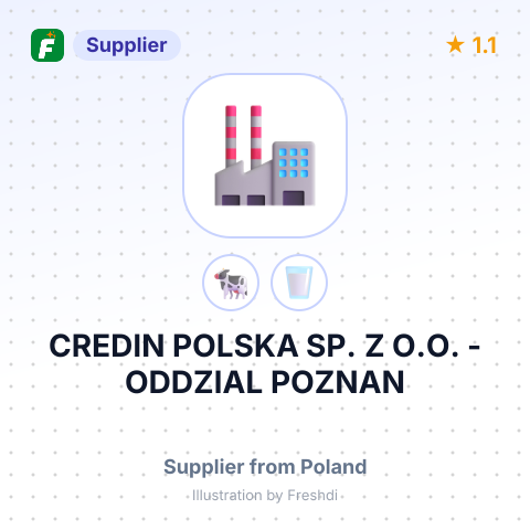 CREDIN POLSKA SP. Z O.O. - ODDZIAL POZNAN – summary card, no photo uploaded yet