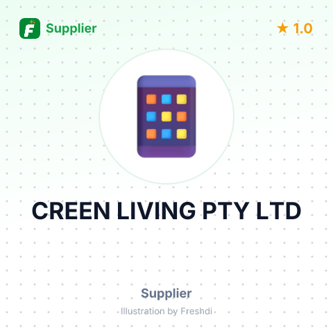 CREEN LIVING PTY LTD – summary card, no photo uploaded yet