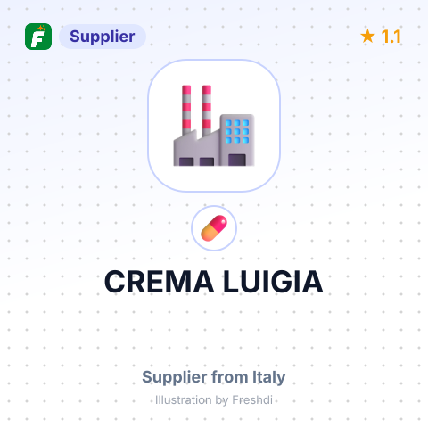 CREMA LUIGIA – summary card, no photo uploaded yet