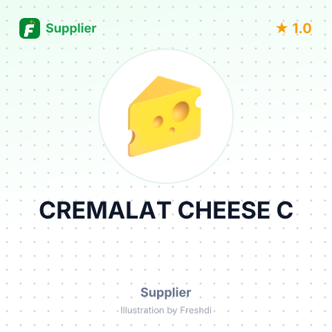 CREMALAT CHEESE C – summary card, no photo uploaded yet
