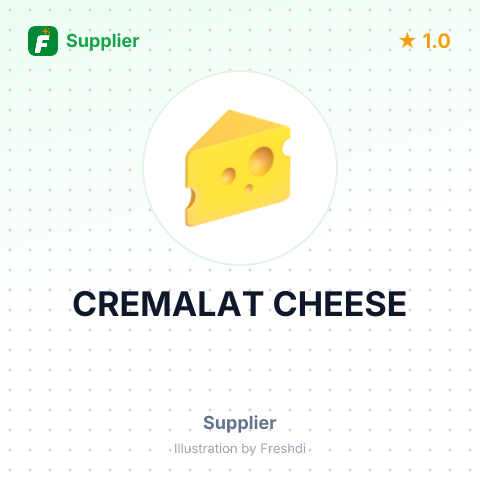 CREMALAT CHEESE – summary card, no photo uploaded yet