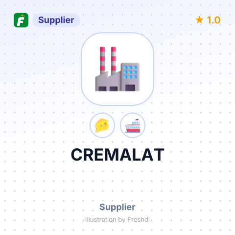 CREMALAT – summary card, no photo uploaded yet