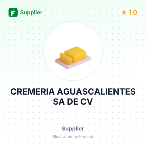 CREMERIA AGUASCALIENTES SA DE CV – summary card, no photo uploaded yet