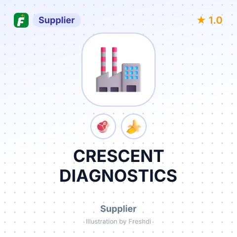 CRESCENT DIAGNOSTICS – summary card, no photo uploaded yet