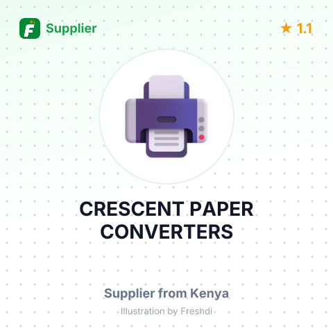 CRESCENT PAPER CONVERTERS – summary card, no photo uploaded yet