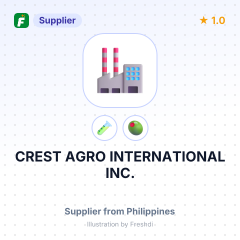 CREST AGRO INTERNATIONAL INC. – summary card, no photo uploaded yet