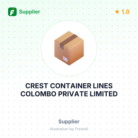 CREST CONTAINER LINES COLOMBO PRIVATE LIMITED – summary card, no photo uploaded yet