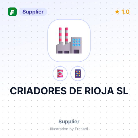 CRIADORES DE RIOJA SL – summary card, no photo uploaded yet