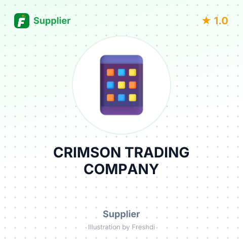 CRIMSON TRADING COMPANY – summary card, no photo uploaded yet
