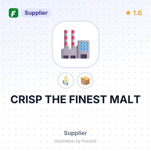 CRISP THE FINEST MALT – summary card, no photo uploaded yet