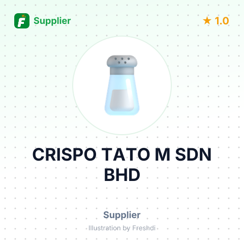CRISPO TATO M SDN BHD – summary card, no photo uploaded yet