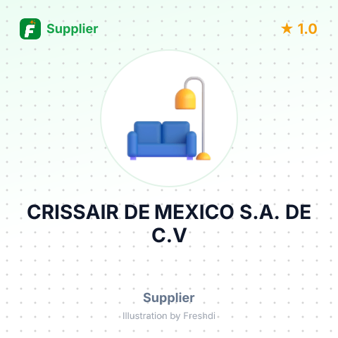 CRISSAIR DE MEXICO S.A. DE C.V – summary card, no photo uploaded yet