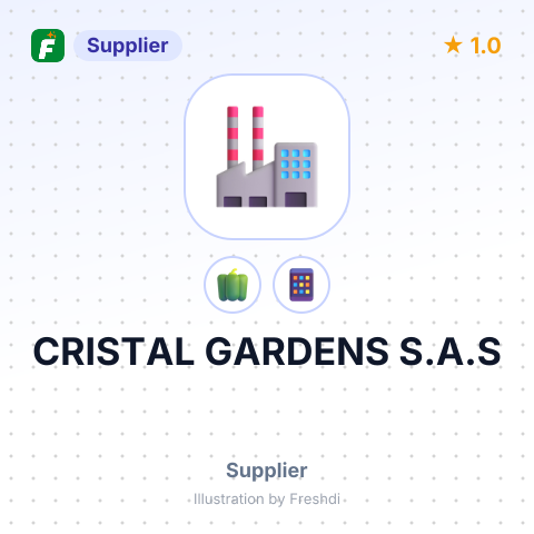 CRISTAL GARDENS S.A.S – summary card, no photo uploaded yet