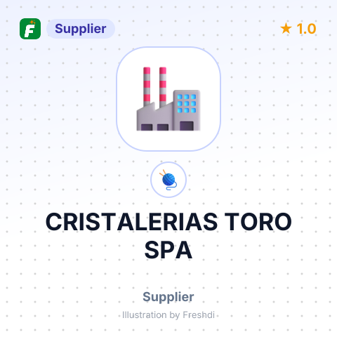 CRISTALERIAS TORO SPA – summary card, no photo uploaded yet