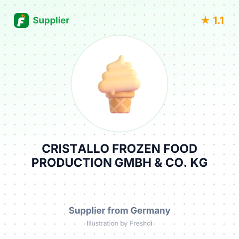 CRISTALLO FROZEN FOOD PRODUCTION GMBH & CO. KG – summary card, no photo uploaded yet
