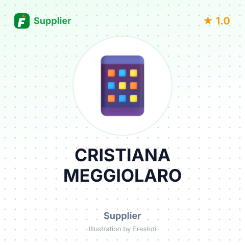 CRISTIANA MEGGIOLARO – summary card, no photo uploaded yet