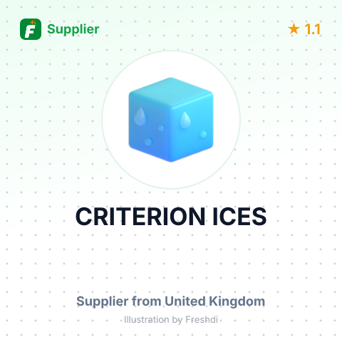 CRITERION ICES – summary card, no photo uploaded yet