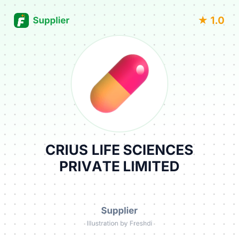 CRIUS LIFE SCIENCES PRIVATE LIMITED – summary card, no photo uploaded yet