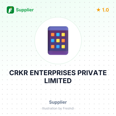 CRKR ENTERPRISES PRIVATE LIMITED – summary card, no photo uploaded yet