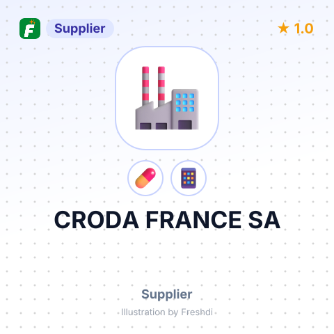 CRODA FRANCE SA – summary card, no photo uploaded yet
