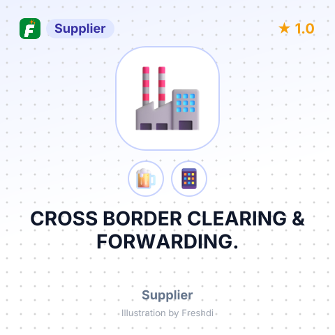 CROSS BORDER CLEARING & FORWARDING. – summary card, no photo uploaded yet