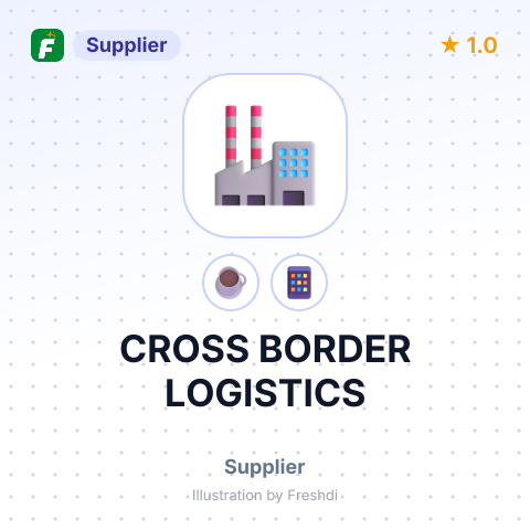 CROSS BORDER LOGISTICS – summary card, no photo uploaded yet