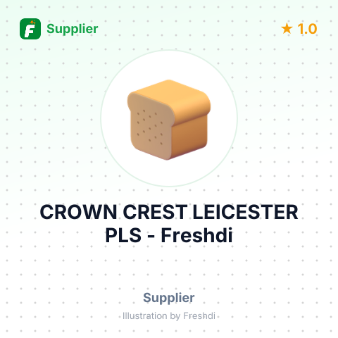 CROWN CREST LEICESTER PLS – summary card, no photo uploaded yet