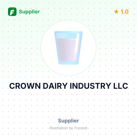 CROWN DAIRY INDUSTRY LLC – summary card, no photo uploaded yet