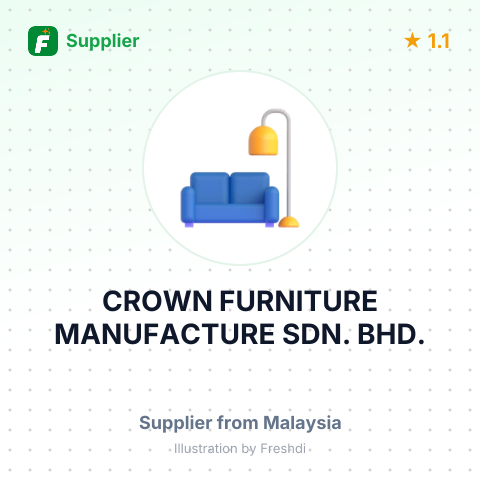 CROWN FURNITURE MANUFACTURE SDN. BHD. – summary card, no photo uploaded yet