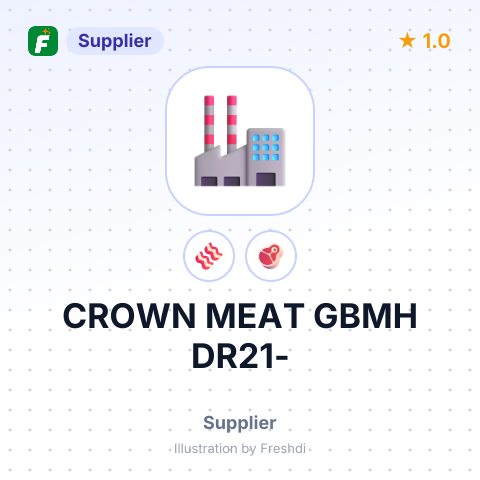 CROWN MEAT GBMH DR21- – summary card, no photo uploaded yet