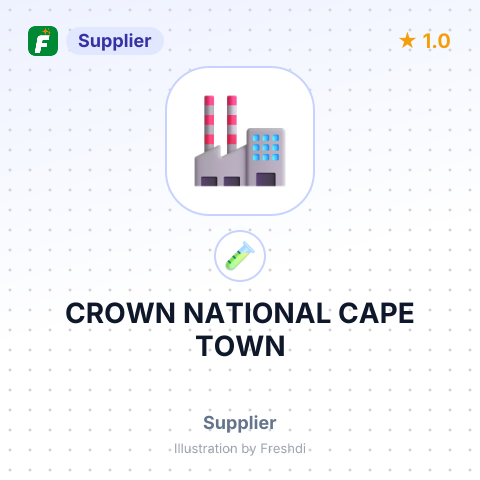 CROWN NATIONAL CAPE TOWN – summary card, no photo uploaded yet