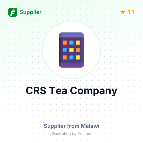 CRS Tea Company  – summary card, no photo uploaded yet