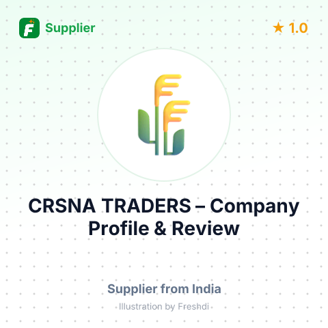 CRSNA TRADERS – summary card, no photo uploaded yet