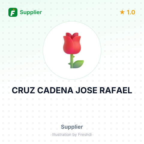 CRUZ CADENA JOSE RAFAEL – summary card, no photo uploaded yet