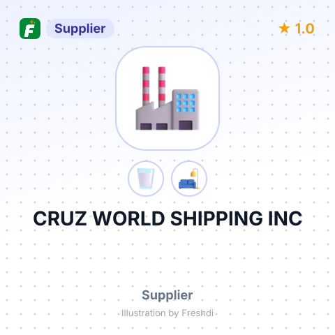 CRUZ WORLD SHIPPING INC – summary card, no photo uploaded yet