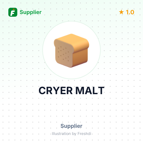 CRYER MALT – summary card, no photo uploaded yet