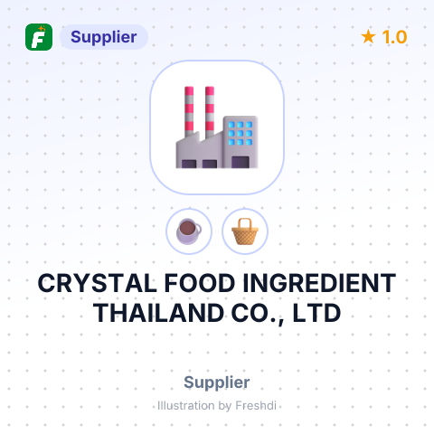 CRYSTAL FOOD INGREDIENT THAILAND CO., LTD – summary card, no photo uploaded yet