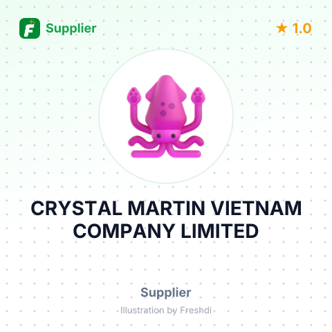 CRYSTAL MARTIN VIETNAM COMPANY LIMITED – summary card, no photo uploaded yet