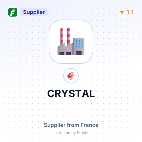 CRYSTAL – summary card, no photo uploaded yet