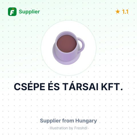 CSÉPE ÉS TÁRSAI KFT. – summary card, no photo uploaded yet