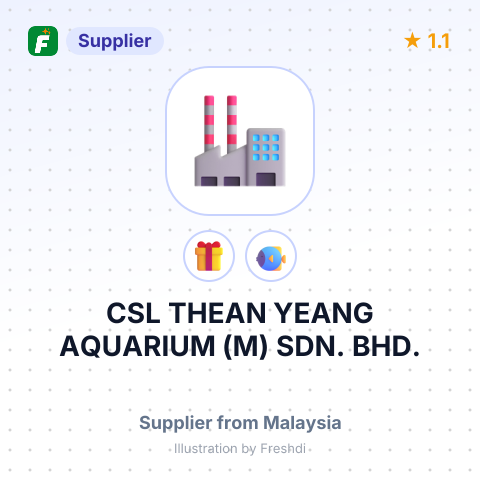 CSL THEAN YEANG AQUARIUM (M) SDN. BHD. – summary card, no photo uploaded yet