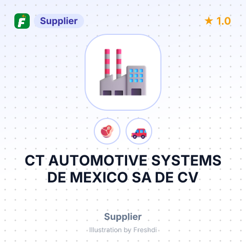 CT AUTOMOTIVE SYSTEMS DE MEXICO SA DE CV – summary card, no photo uploaded yet