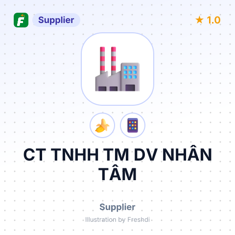 CT TNHH TM DV NHÂN TÂM – summary card, no photo uploaded yet